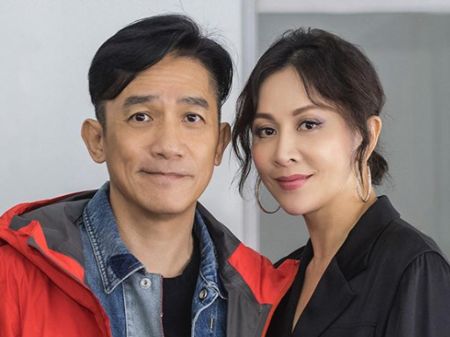 Carina Lau is married to the Hong Kong star Tony Leung. 